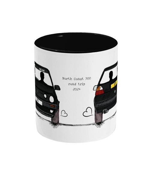 Journey Together™ 80's 'Hot Hatch' personalised mug