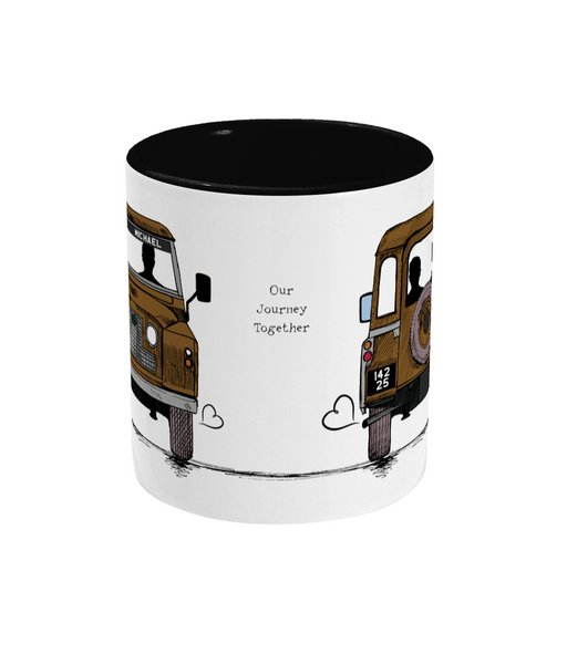 Journey Together™ vintage 4x4 Personalised Mug