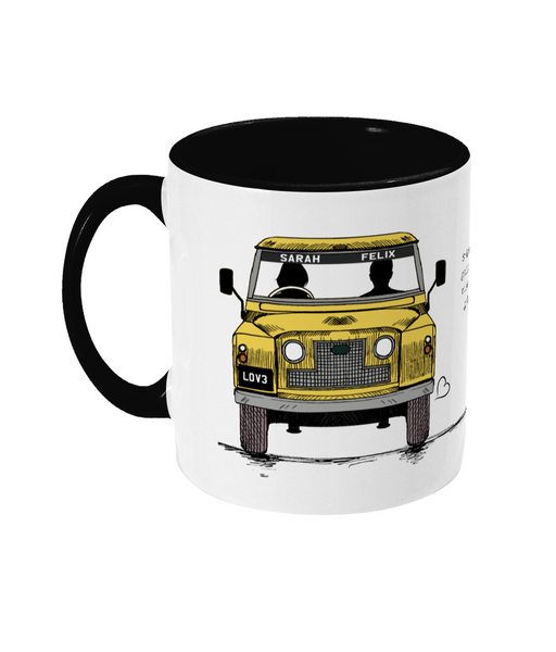 Journey Together™ vintage 4x4 Personalised Mug