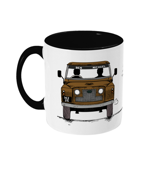 Journey Together™ vintage 4x4 Personalised Mug