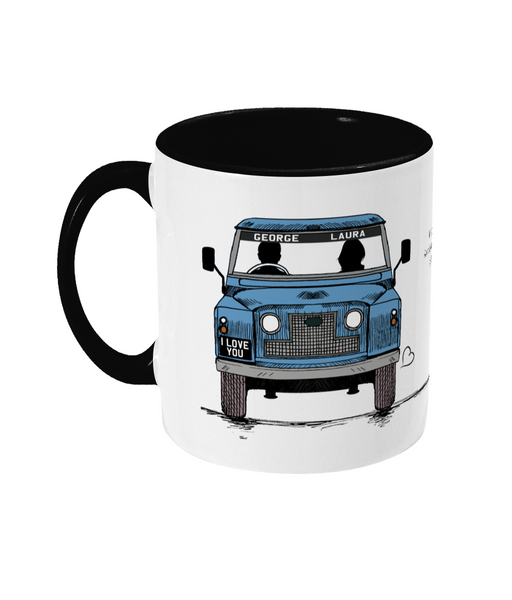 Journey Together™ vintage 4x4 Personalised Mug