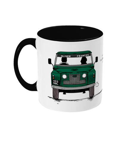 Journey Together™ vintage 4x4 Personalised Mug