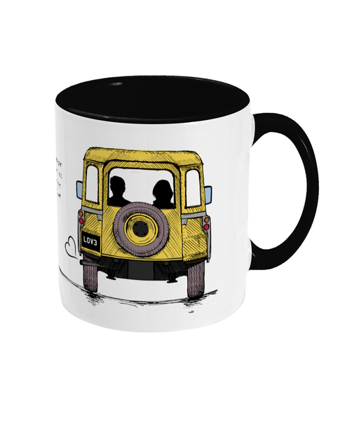 Journey Together™ vintage 4x4 Personalised Mug