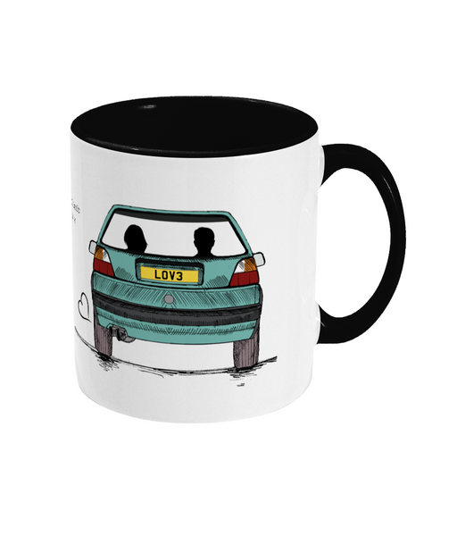 Journey Together™ 80's 'Hot Hatch' personalised mug