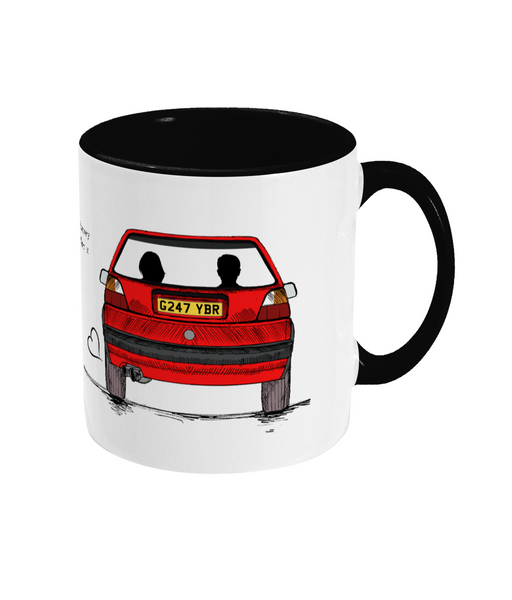 Journey Together™ 80's 'Hot Hatch' personalised mug