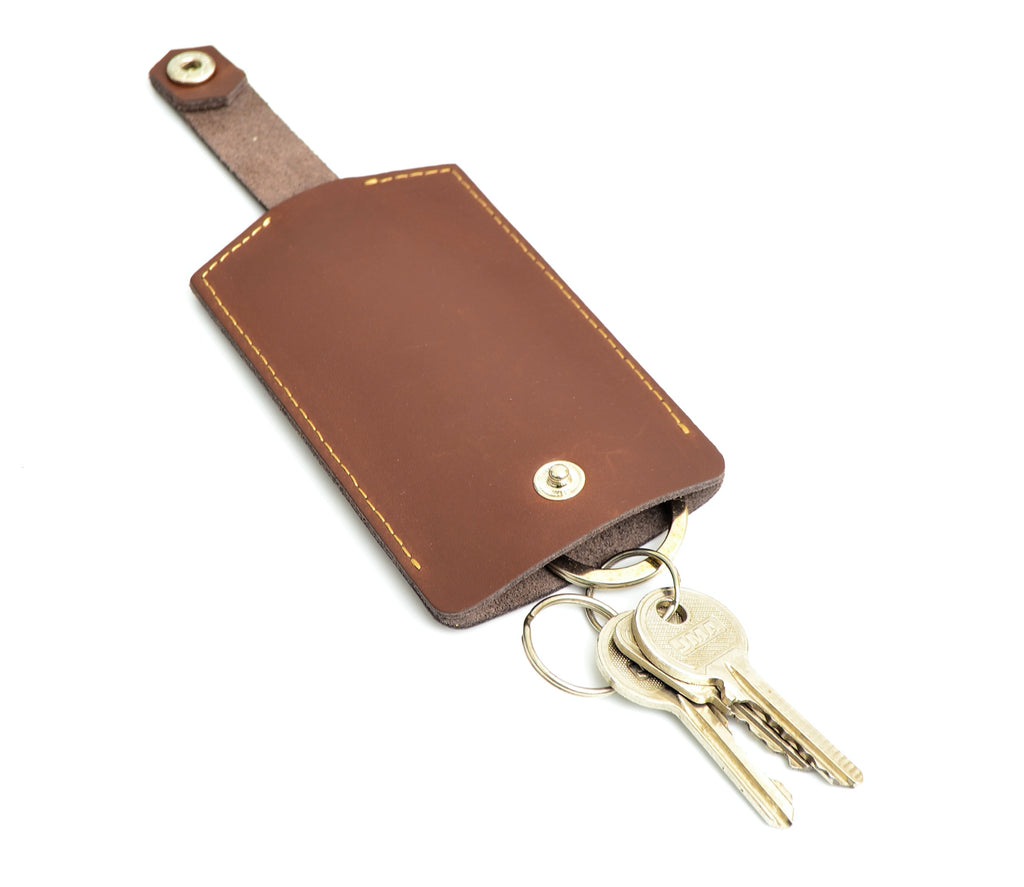 Personalised Leather Car Key Pouch –